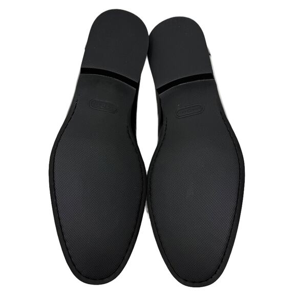 NEW Mezlan Horse-Bit Ornament Moccasin Loafers Mens size 10 Black Leather #17087 main image 8